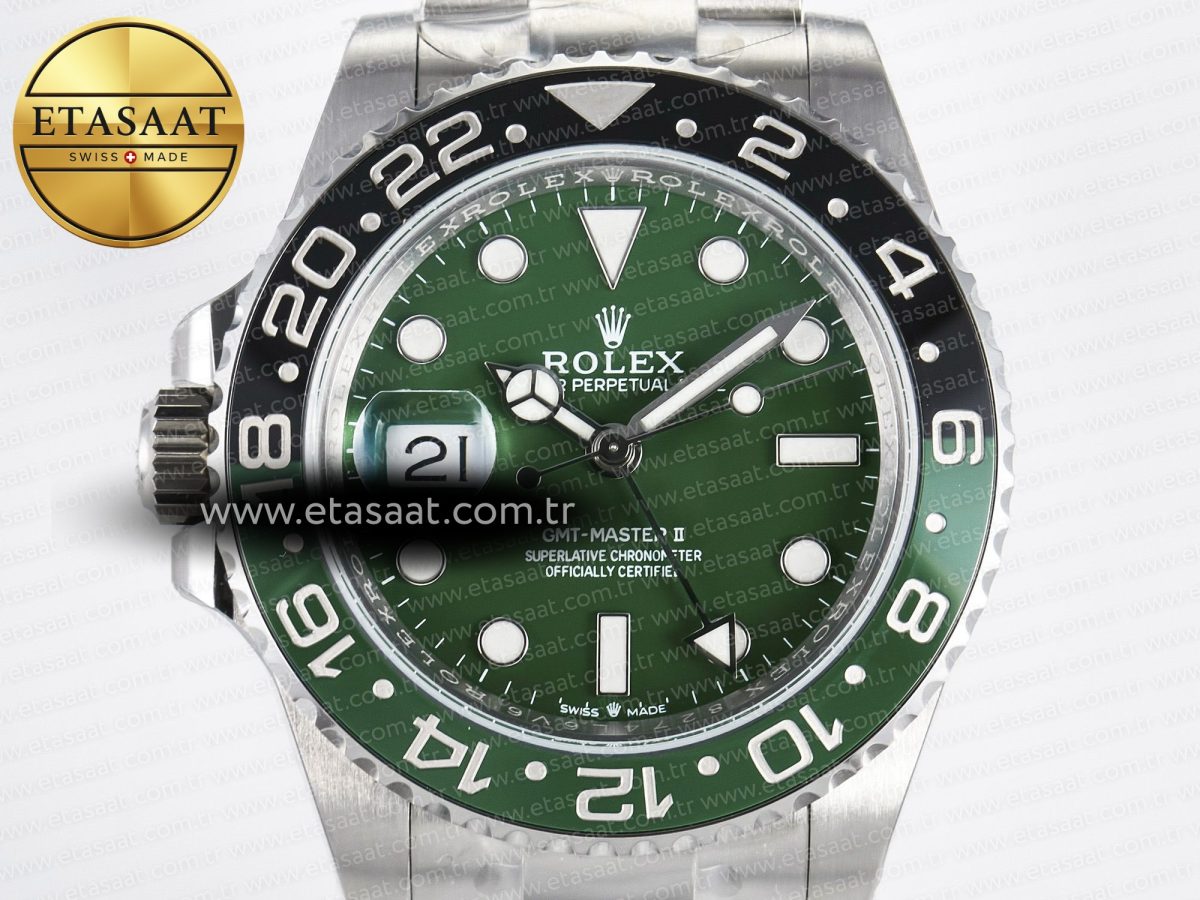 GMT-Master II 126729 VTNR ARF 1:1 Best Edition Green Dial On SS Bracelet SH3285 CHS - Görsel 4