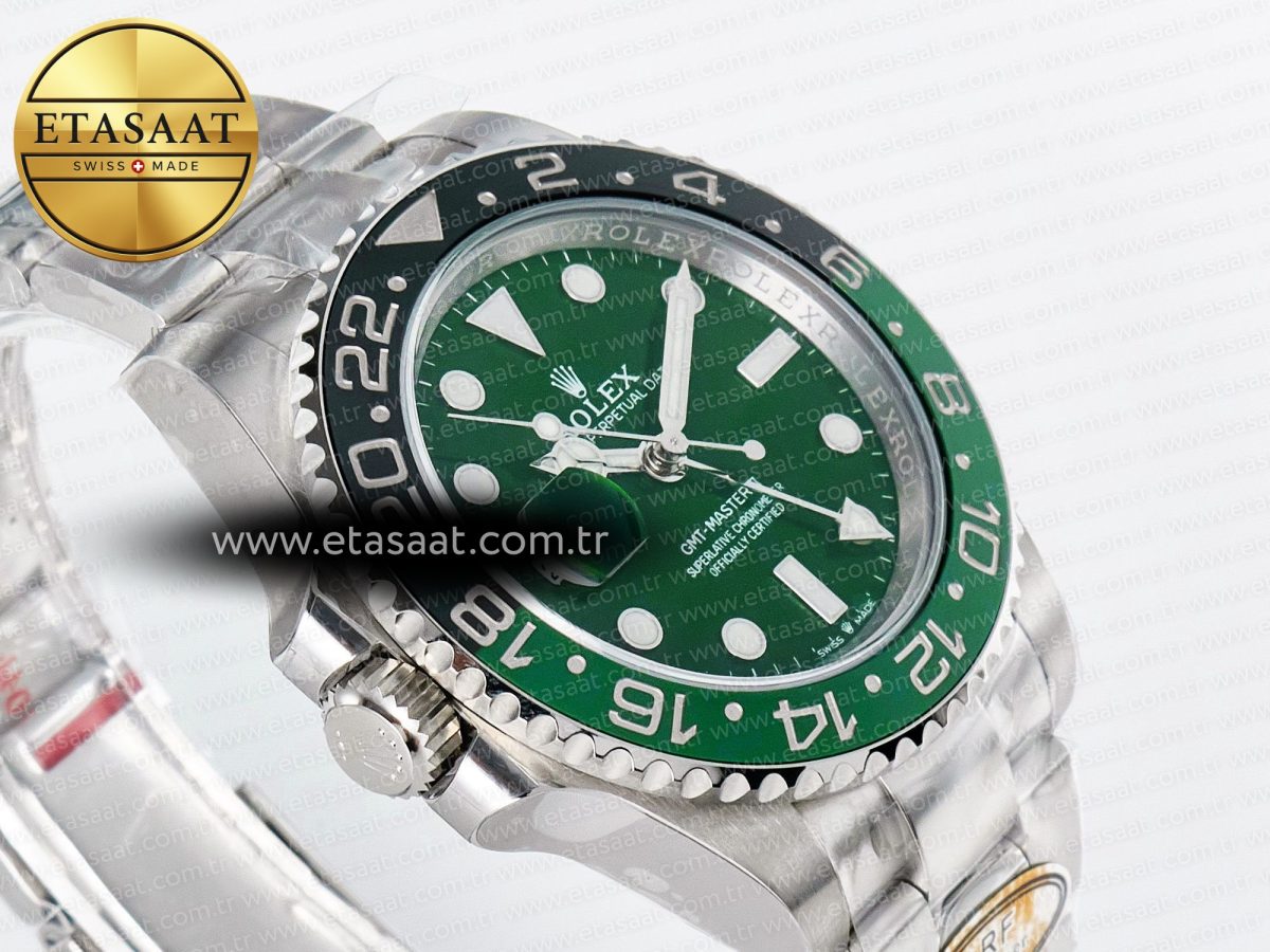 GMT-Master II 126729 VTNR ARF 1:1 Best Edition Green Dial On SS Bracelet SH3285 CHS - Görsel 7