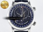 Grand Complications 6102G Moon SS YLF Blue Dial on Blue Leather Strap A240 - Görsel 4