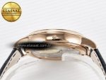 Grand Complications 6102G Moon YLF RG Black Dial Crystal Bezel on Black Leather Strap A240 - Görsel 13