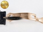 Grand Complications 6102G Moon YLF RG Black Dial Crystal Bezel on Black Leather Strap A240 - Görsel 29