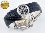 Grand Complications 6102G Moon YLF SS Blue Dial Crystal Bezel on Blue Leather Strap A240 - Görsel 15