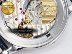 Grand Complications 6102G Moon YLF SS Blue Dial Crystal Bezel on Blue Leather Strap A240 - Görsel 19