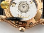 Happy Sports 30MM YF RG White Dial on Green Leather Strap A2892 - Görsel 18