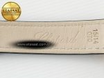 Happy Sports 30MM YF RG White Dial on Green Leather Strap A2892 - Görsel 24