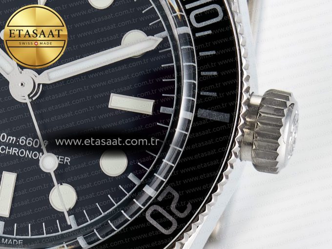Heritage Black Bay 41mm SS ZF 1:1 Best Edition Black Dial Black Bezel on SS Bracelet A2824 - Görsel 12