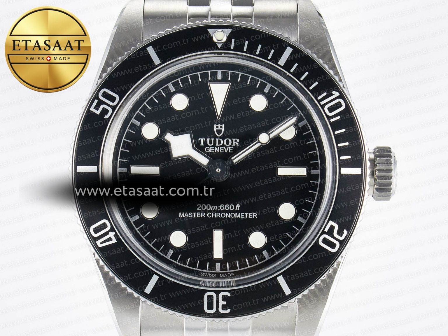 Heritage Black Bay 41mm SS ZF 1:1 Best Edition Black Dial Black Bezel on SS Bracelet A2824 - Görsel 4