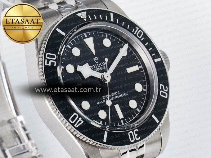 Heritage Black Bay 41mm SS ZF 1:1 Best Edition Black Dial Black Bezel on SS Bracelet A2824 - Görsel 5