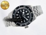 Heritage Black Bay 41mm SS ZF 1:1 Best Edition Black Dial Black Bezel on SS Bracelet A2824 - Görsel 8
