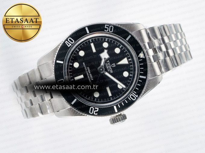 Heritage Black Bay 41mm SS ZF 1:1 Best Edition Black Dial Black Bezel on SS Bracelet A2824 - Görsel 8