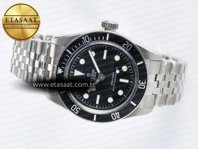 Heritage Black Bay 41mm SS ZF 1:1 Best Edition Black Dial Black Bezel on SS Bracelet A2824 - Görsel 9