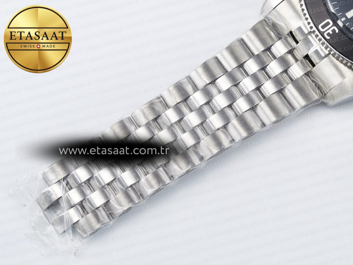 Heritage Black Bay 41mm SS ZF 1:1 Best Edition Black Dial on SS Bracelet A2824 - Görsel 24
