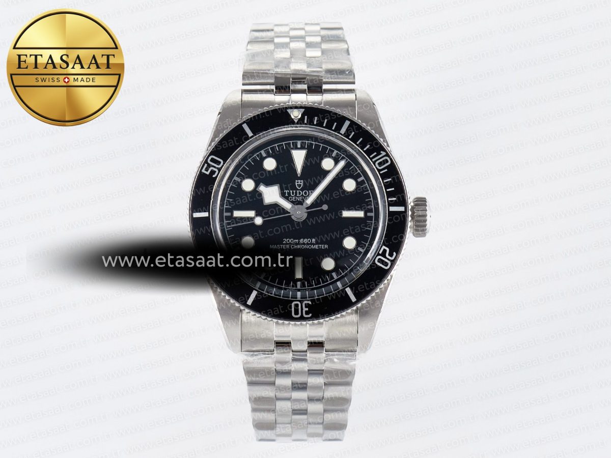 Heritage Black Bay 41mm SS ZF 1:1 Best Edition Black Dial on SS Bracelet A2824 - Görsel 3