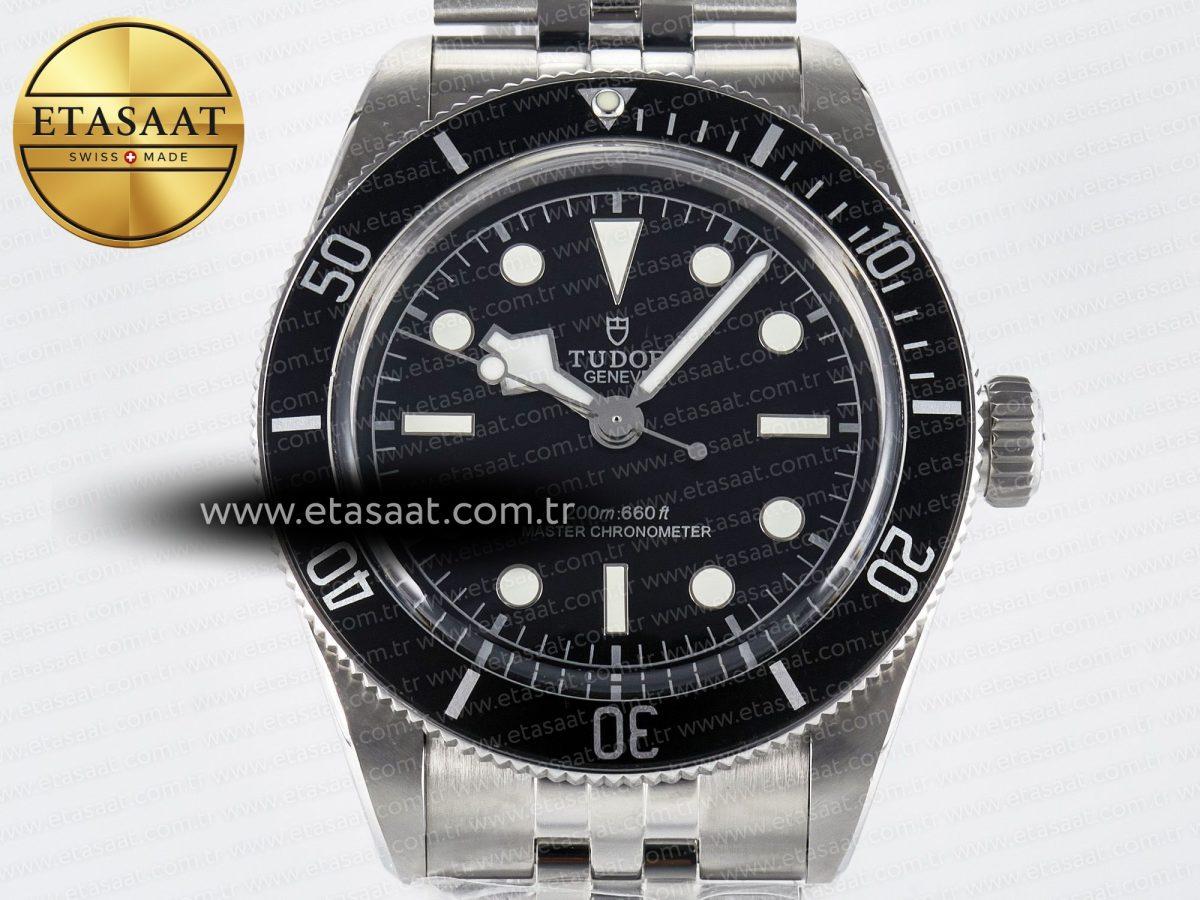Heritage Black Bay 41mm SS ZF 1:1 Best Edition Black Dial on SS Bracelet A2824 - Görsel 4