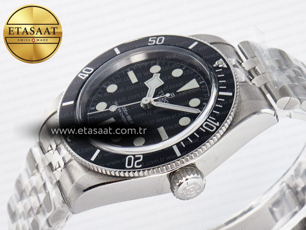 Heritage Black Bay 41mm SS ZF 1:1 Best Edition Black Dial on SS Bracelet A2824 - Görsel 6