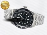 Heritage Black Bay 41mm SS ZF 1:1 Best Edition Black Dial on SS Bracelet A2824 - Görsel 9