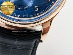 IW5033 Portugieser Perpetual Calendar RG V9F 1:1 Best Edition Blue Dial on Black Leather Strap A52610 - Görsel 14