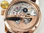 IW5033 Portugieser Perpetual Calendar RG V9F 1:1 Best Edition White Dial on Brown Leather Strap A52610 - Görsel 18