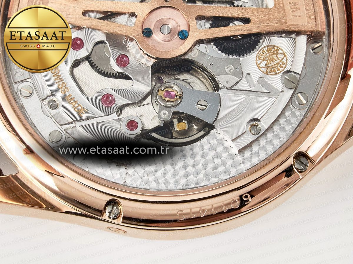 IW5033 Portugieser Perpetual Calendar RG V9F 1:1 Best Edition White Dial on Brown Leather Strap A52610 - Görsel 22