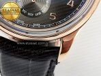 IW5034 Portugieser Perpetual Calendar RG V9F 1:1 Best Edition Black Dial on Black Leather Strap A52610 - Görsel 14