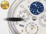 IW5034 Portugieser Perpetual Calendar SS V9F 1:1 Best Edition White Dial on Black Leather Strap A52610 - Görsel 10
