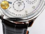 IW5034 Portugieser Perpetual Calendar SS V9F 1:1 Best Edition White Dial on Black Leather Strap A52610 - Görsel 13