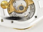 J13 38mm YG White Ceramic BVF 1:1 Best Edition White Dial on Bracelet A12.1 - Görsel 20