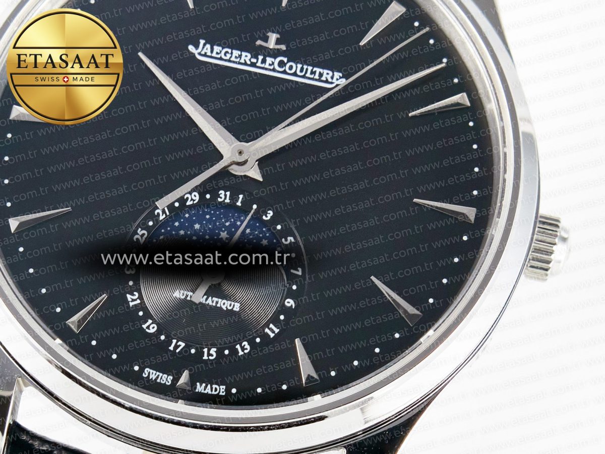 Jeager Lecoultre Master Ultra Thin Moon 1368420 Black SA925 - Görsel 11