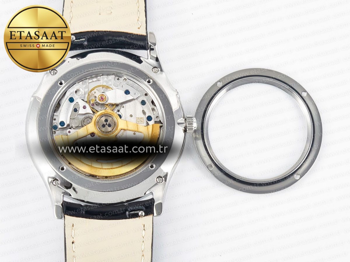 Jeager Lecoultre Master Ultra Thin Moon 1368420 Black SA925 - Görsel 16