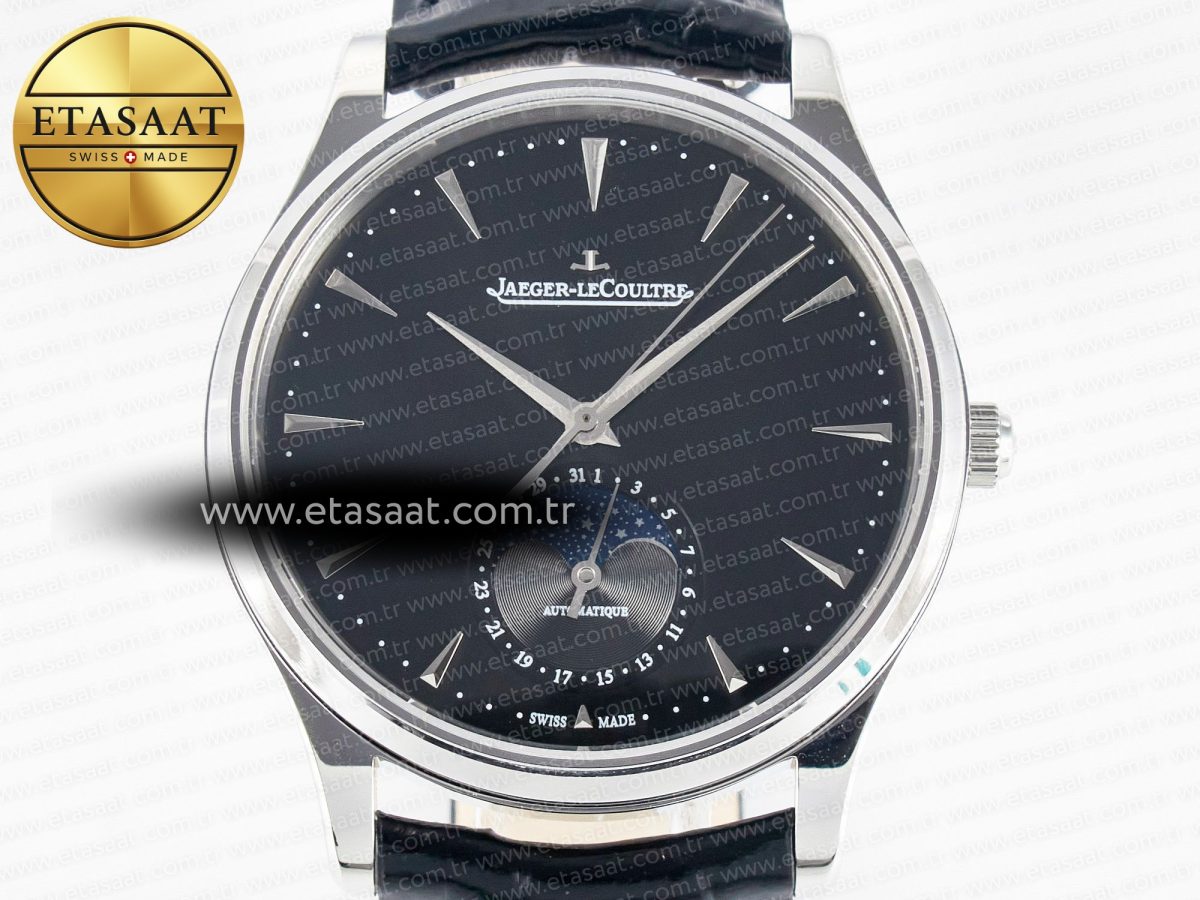 Jeager Lecoultre Master Ultra Thin Moon 1368420 Black SA925 - Görsel 4