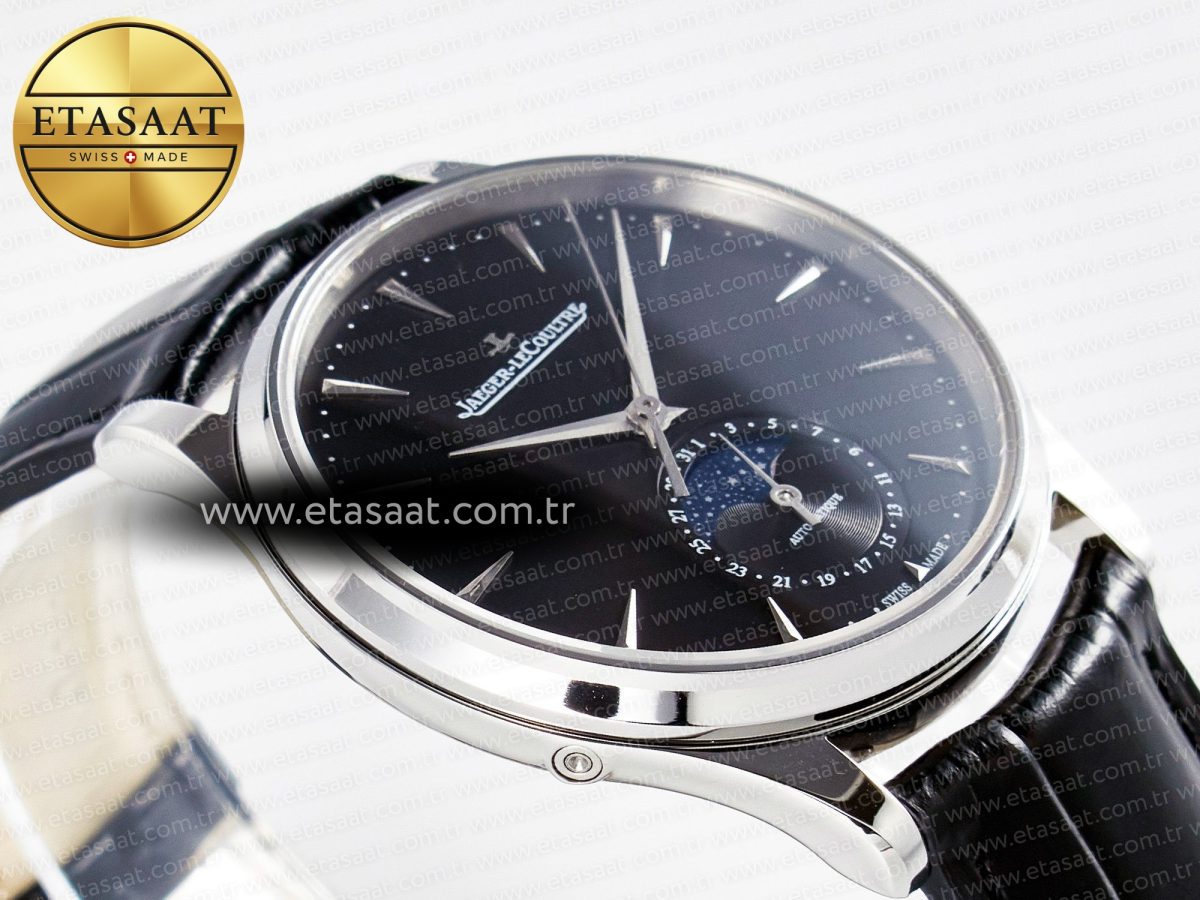 Jeager Lecoultre Master Ultra Thin Moon 1368420 Black SA925 - Görsel 7