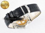 Master Ultra Thin Moon 1368420 SS Z+F 1:1 Best Edition Blue Dial on Black Leather Strap SA925 Super Clone - Görsel 15