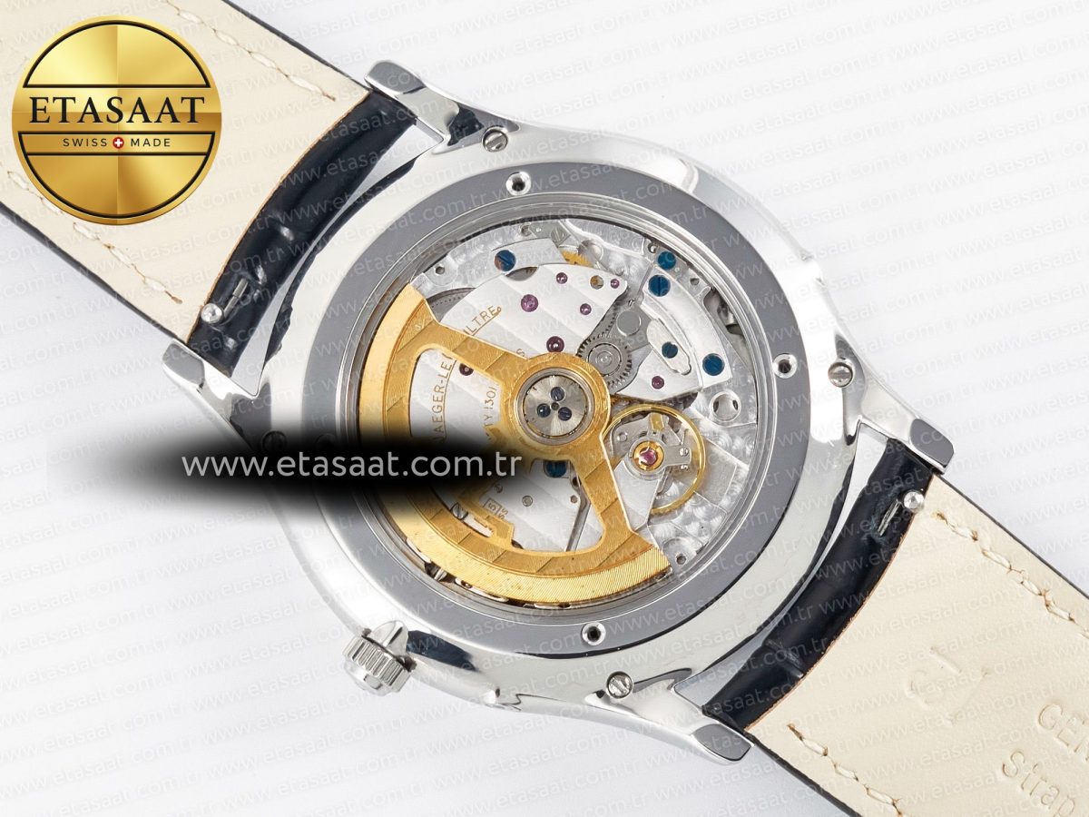 Master Ultra Thin Moon 1368420 SS Z+F 1:1 Best Edition Blue Dial on Black Leather Strap SA925 Super Clone - Görsel 18