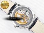 Master Ultra Thin Moon 1368420 SS Z+F 1:1 Best Edition Blue Dial on Black Leather Strap SA925 Super Clone - Görsel 18