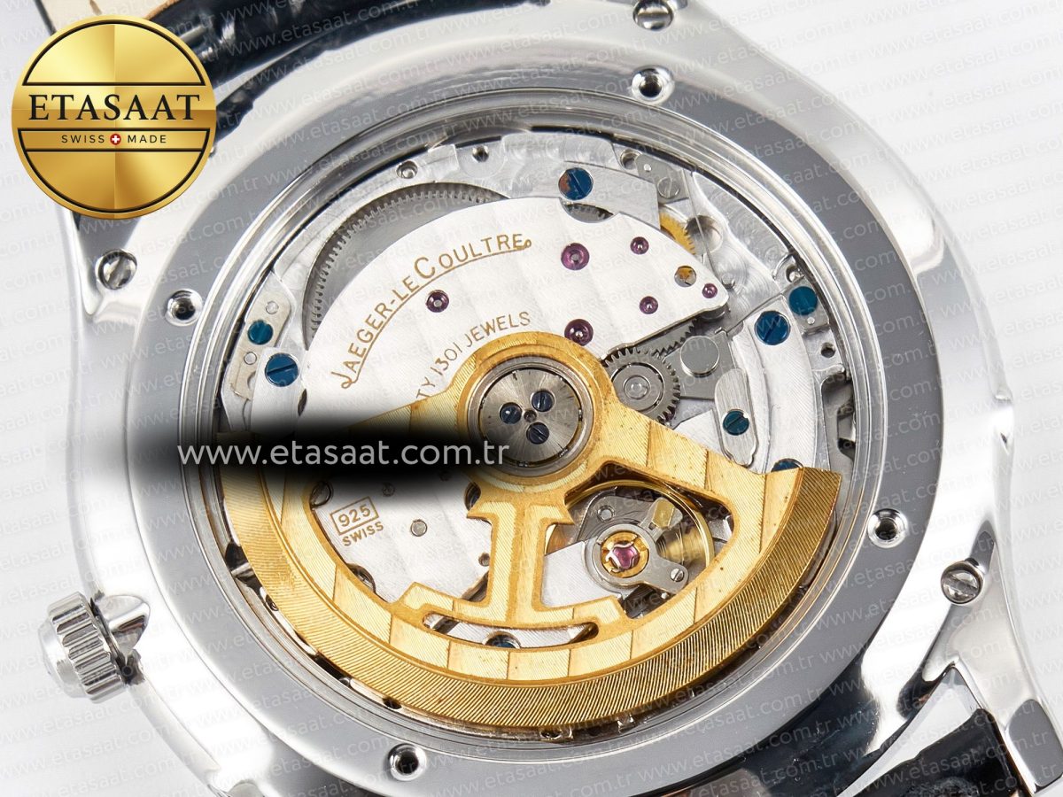 Master Ultra Thin Moon 1368420 SS Z+F 1:1 Best Edition Blue Dial on Black Leather Strap SA925 Super Clone - Görsel 19