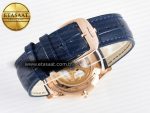 Master Ultra Thin Moon RG Z+F 1:1 Best Edition Blue Dial on Blue Leather Strap SA925 Super Clone - Görsel 15