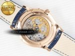 Master Ultra Thin Moon RG Z+F 1:1 Best Edition Blue Dial on Blue Leather Strap SA925 Super Clone - Görsel 17