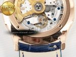 Master Ultra Thin Moon RG Z+F 1:1 Best Edition Blue Dial on Blue Leather Strap SA925 Super Clone - Görsel 22