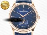 Master Ultra Thin Moon RG Z+F 1:1 Best Edition Blue Dial on Blue Leather Strap SA925 Super Clone - Görsel 4