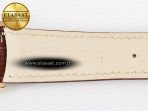 Master Ultra Thin Moon RG Z+F 1:1 Best Edition White Dial on Brown Leather Strap A925 - Görsel 29
