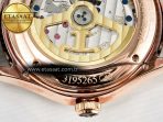 Master Ultra Thin Perpetual Calendar RG V9F 1:1 Best Edition White Dial Diamonds Bezel on Black Leather Strap A868 V2 - Görsel 22