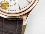 Master Ultra Thin Perpetual Calendar RG V9F 1:1 Best Edition White Dial on Brown Leather Strap A868 V2 - Görsel 14