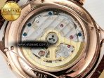 Master Ultra Thin Perpetual Calendar RG V9F 1:1 Best Edition White Dial on Brown Leather Strap A868 V2 - Görsel 19