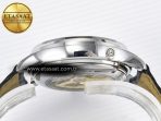 Jaeger Lecoultre V9F White Dial on Black Leather Strap A868 - Görsel 15