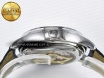 Jaeger Lecoultre V9F White Dial on Black Leather Strap A868 - Görsel 16