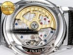 Jaeger Lecoultre V9F White Dial on Black Leather Strap A868 - Görsel 21