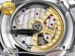 Jaeger Lecoultre V9F White Dial on Black Leather Strap A868 - Görsel 22
