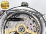 Jaeger Lecoultre V9F White Dial on Black Leather Strap A868 - Görsel 23