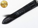Jaeger Lecoultre V9F White Dial on Black Leather Strap A868 - Görsel 24