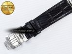 Jaeger Lecoultre V9F White Dial on Black Leather Strap A868 - Görsel 27